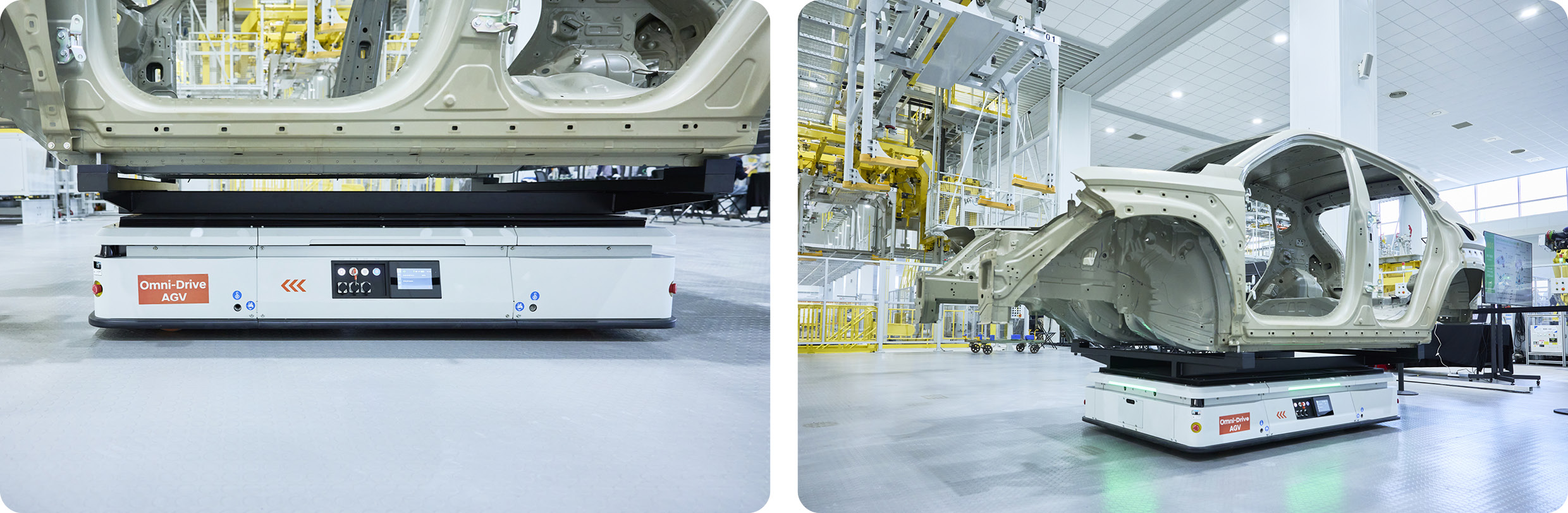 AMR의 시연 모습