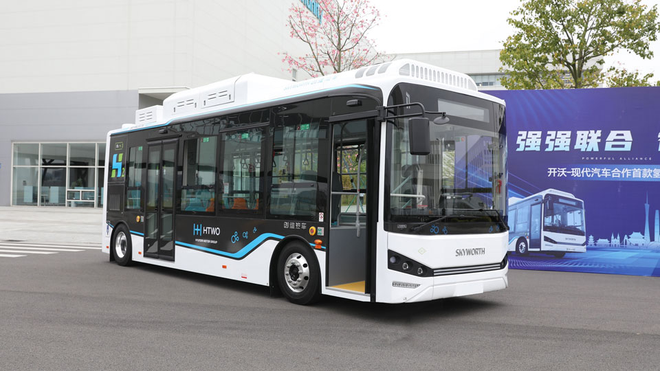 HTWO 광저우, 중국 카이워그룹과 손잡고 광저우시에 수소버스 공급-main
