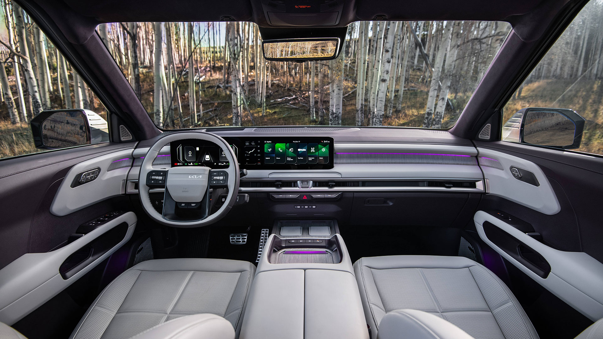 신형 텔루라이드 실내