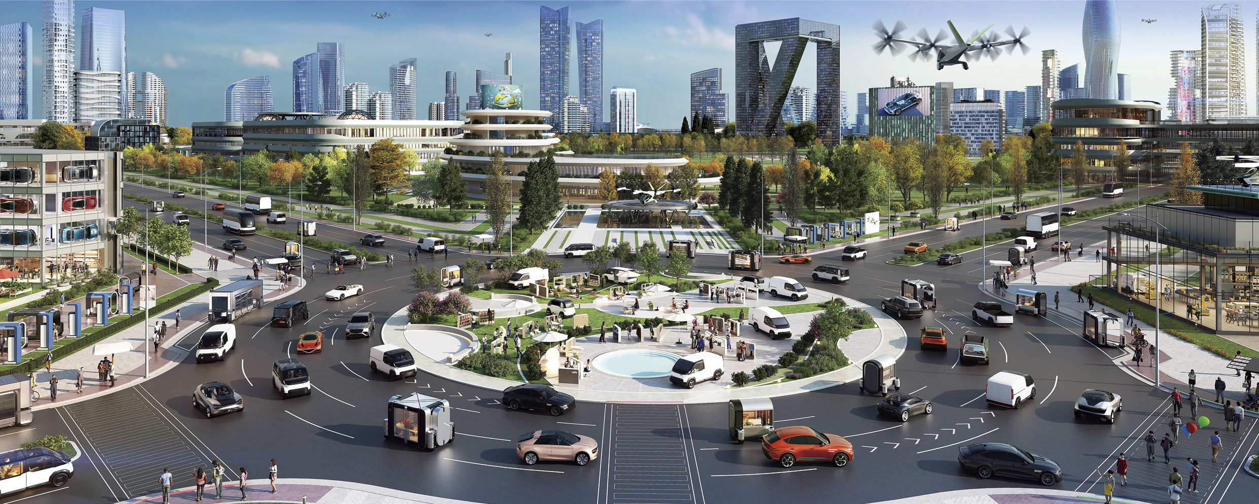 현대차그룹이 구현하려는 미래 모빌리티와 스마트시티의 모습