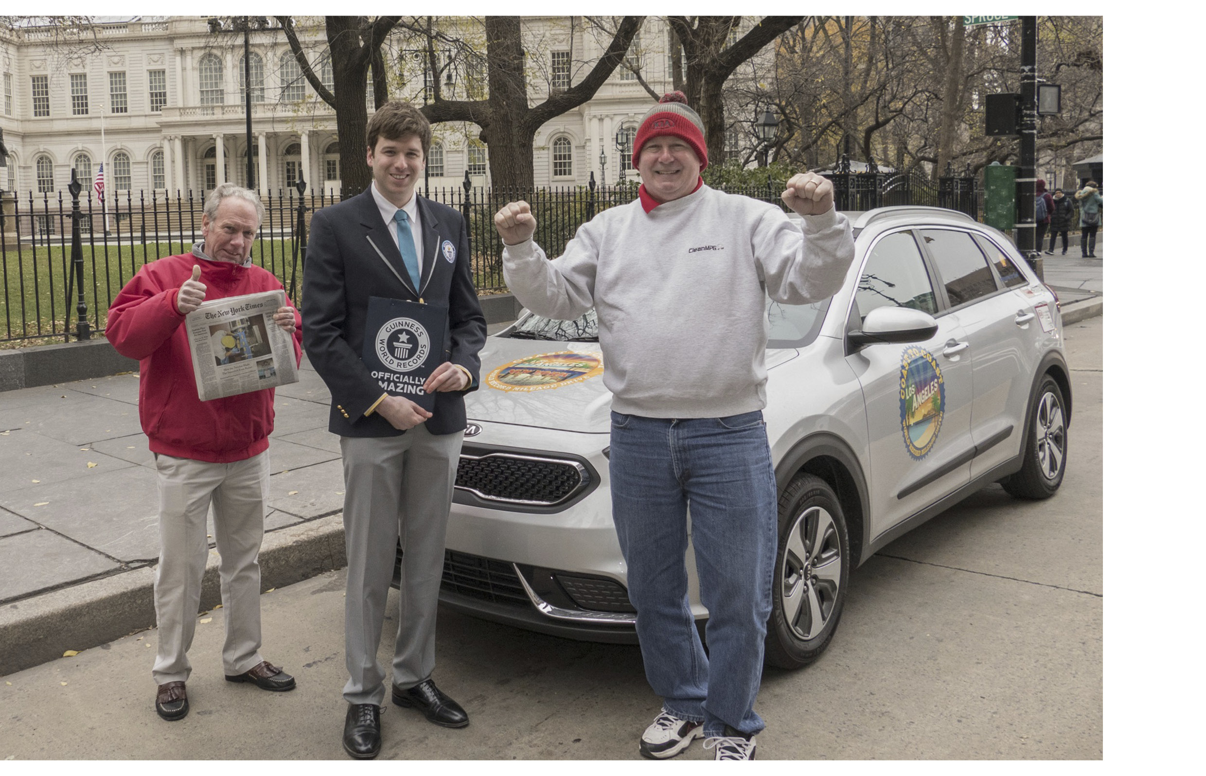 Guiana Niro's Guinness World Record certification look