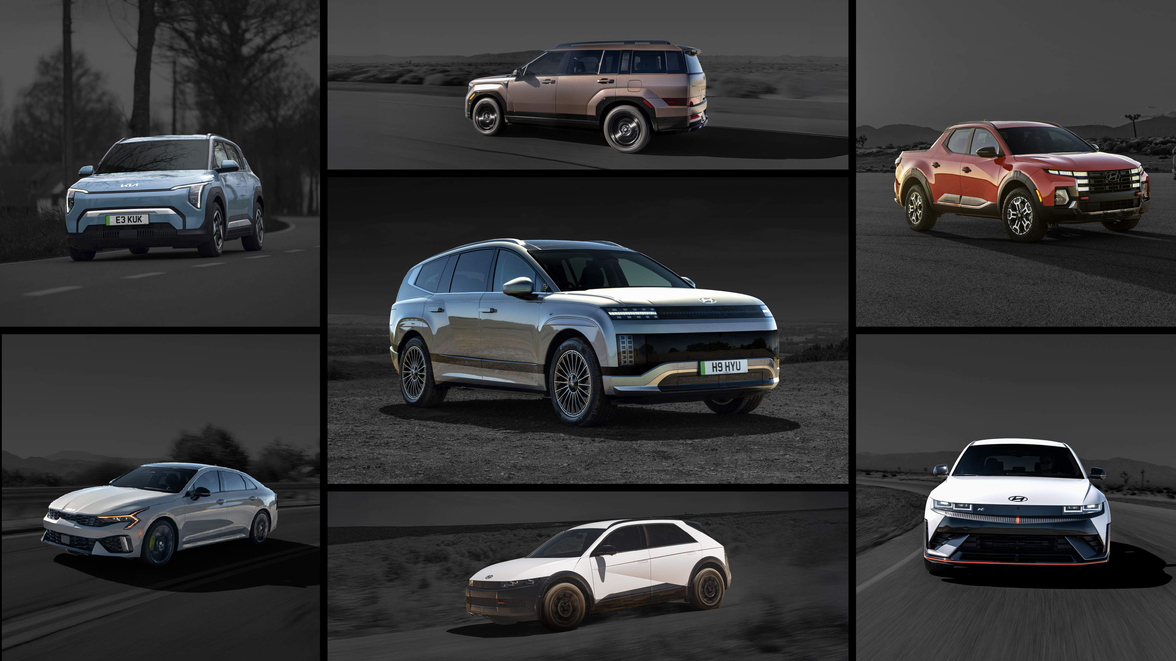 글로벌 어워즈에서 수상을 기록한 현대차그룹 차량