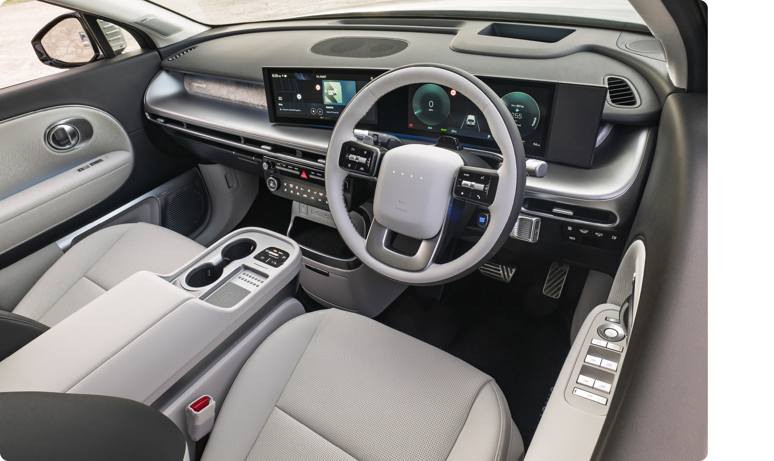 아이오닉 9의 콕핏