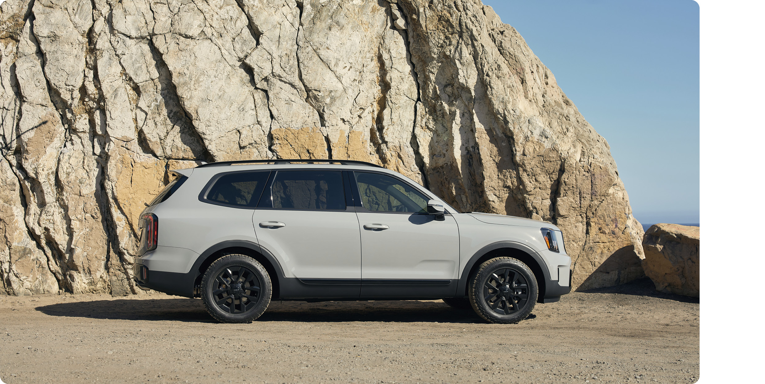 기아 텔루라이드의 측면 모습