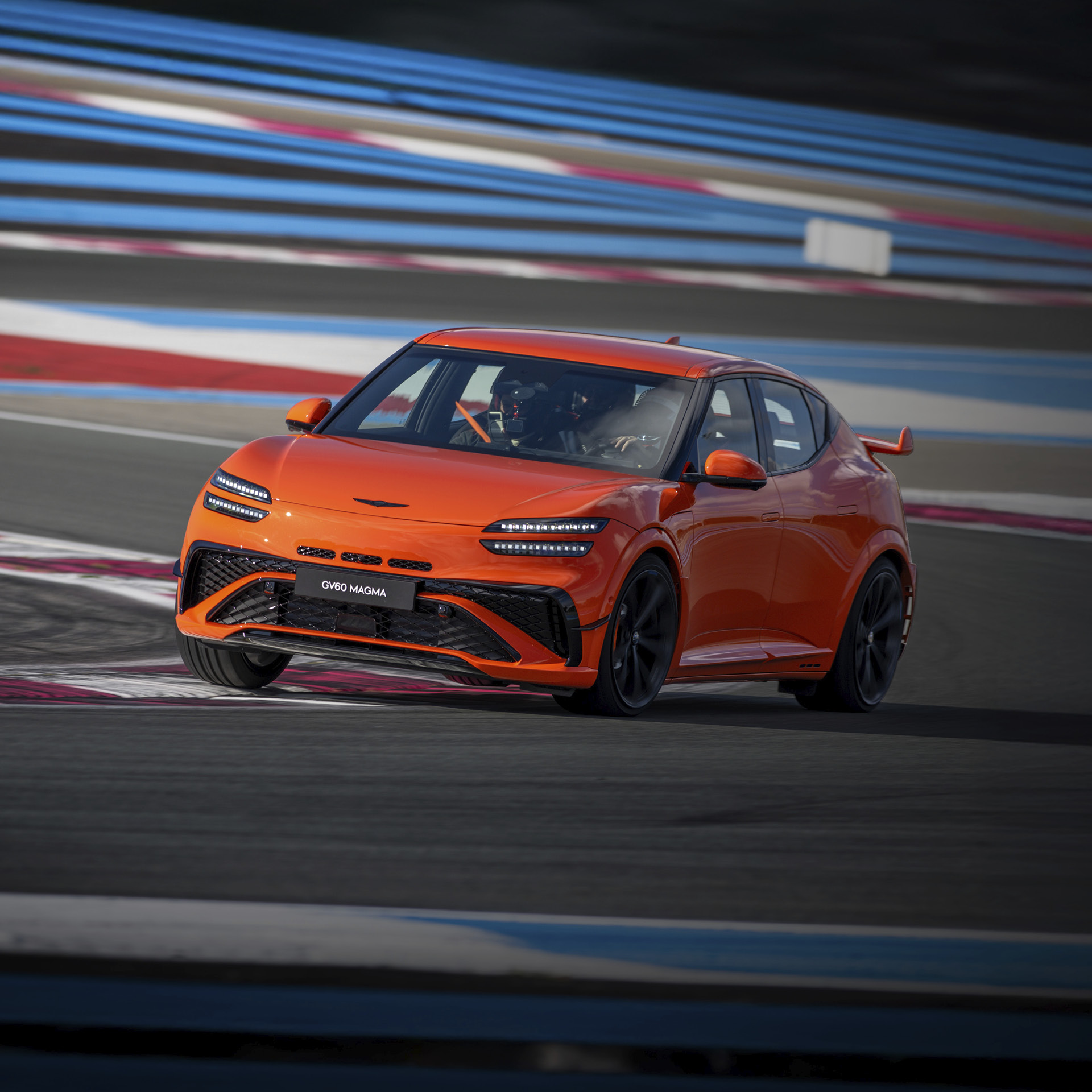 What Genesis GV60 Magma Looks Like