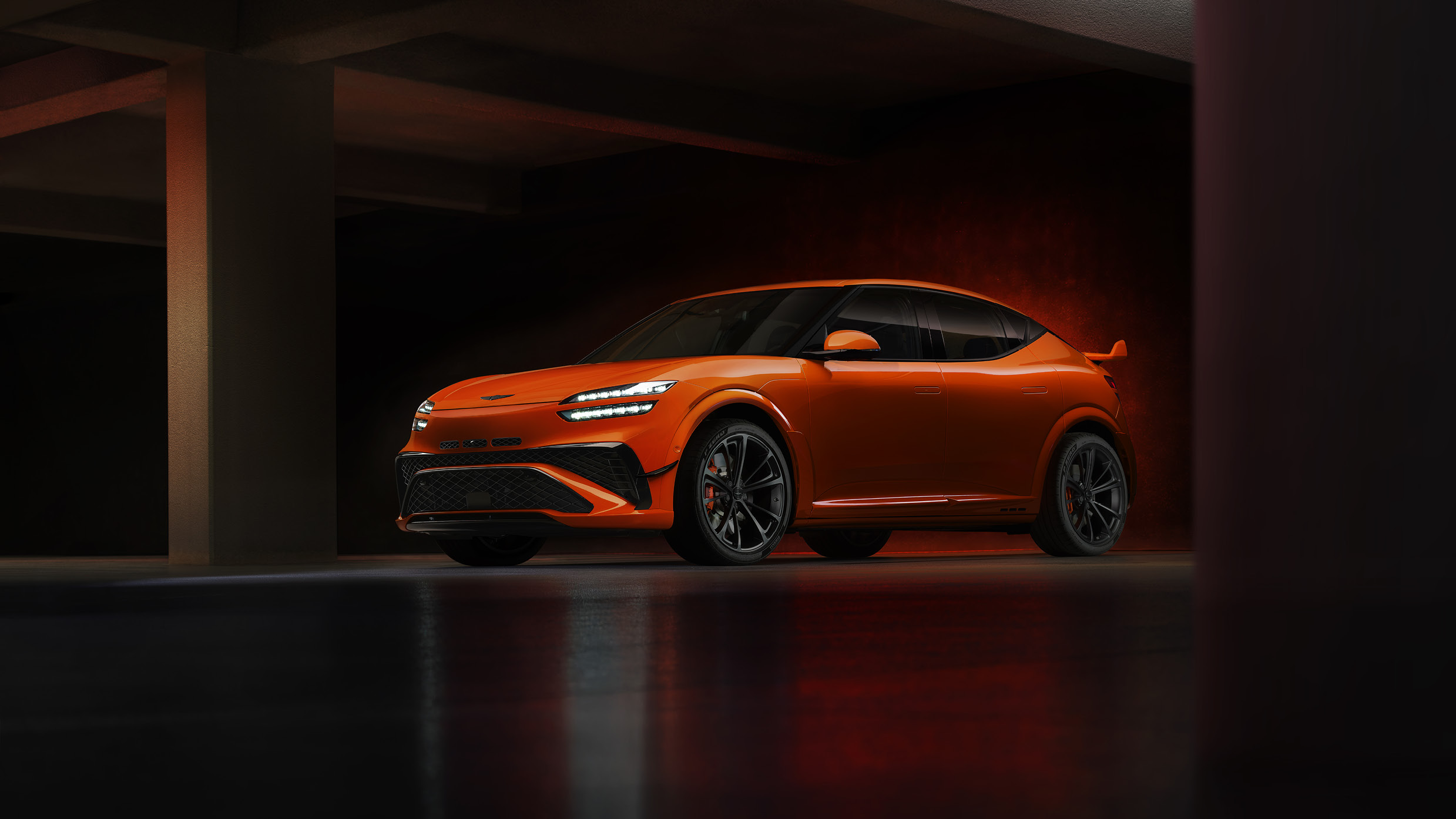 What Genesis GV60 Magma Looks Like