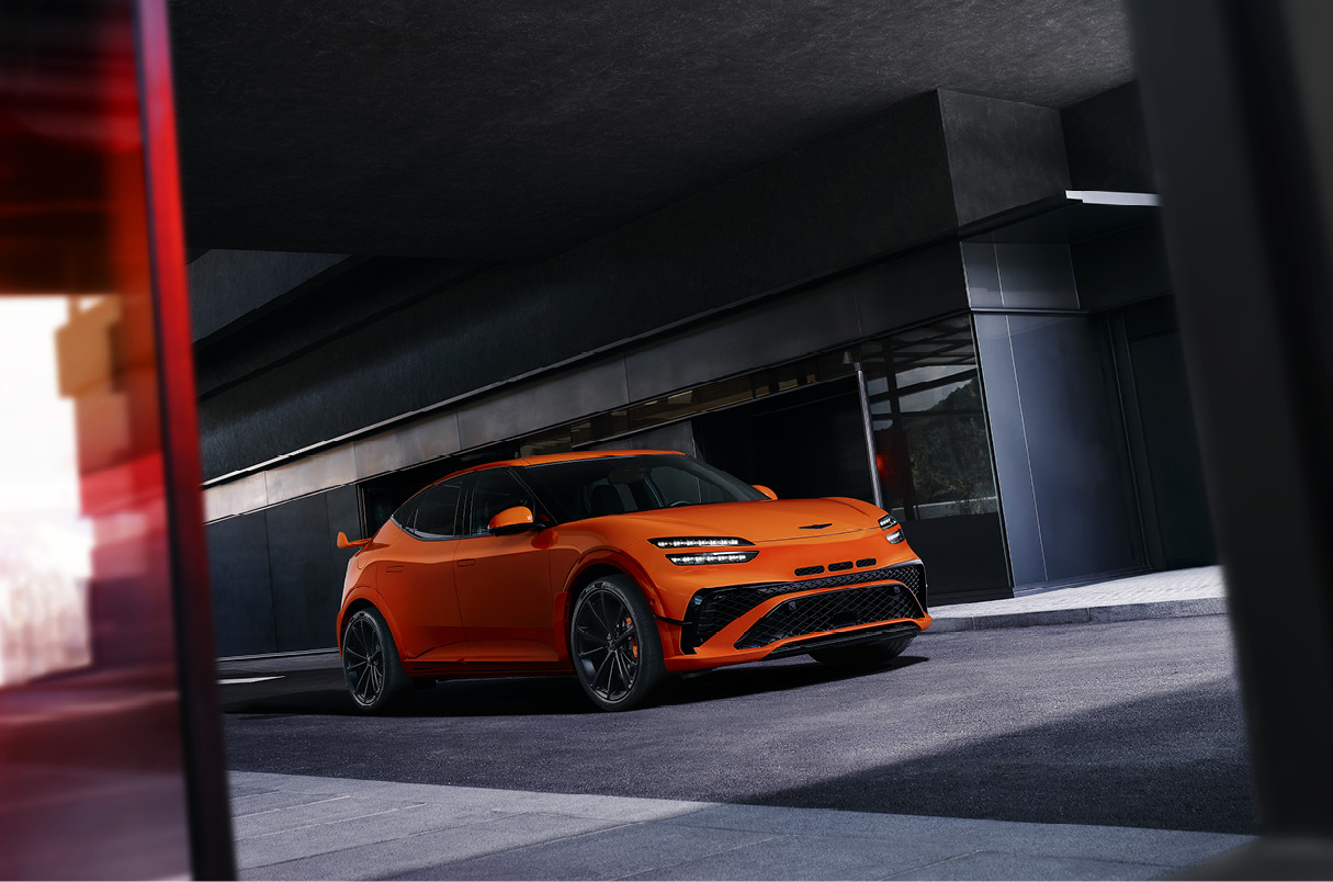 What Genesis GV60 Magma Looks Like