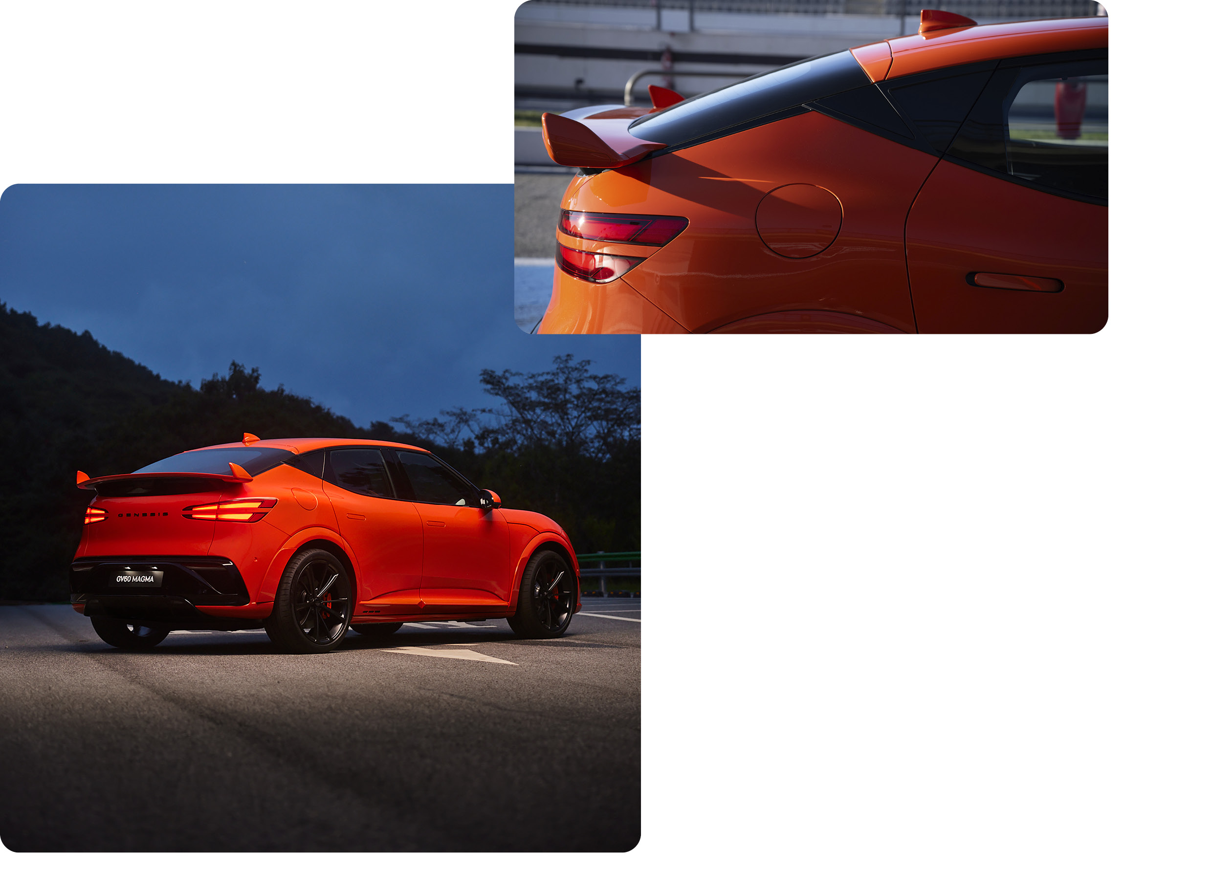 What Genesis GV60 Magma Looks Like