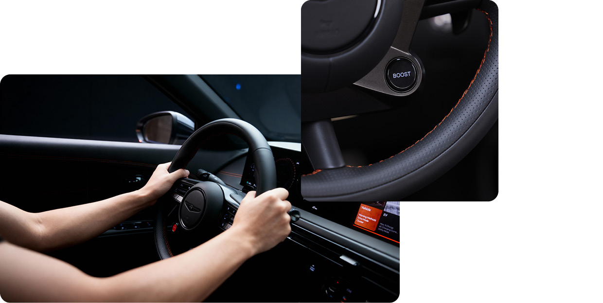 Genesis GV60 Magma's Interior View