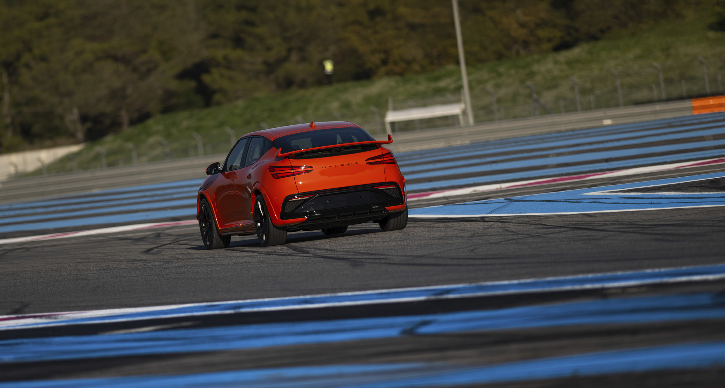 What Genesis GV60 Magma Looks Like