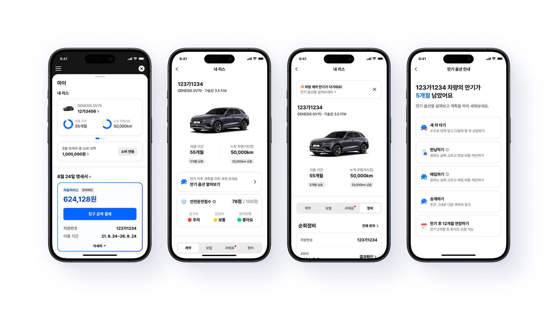 현대캐피탈, ‘내 리스/렌트 관리하기’ 서비스 출시