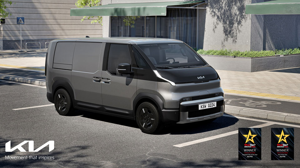 The Kia PV5 Cargo crowned ‘Van of the Year’ and ‘Compact Van of the Year’ at the 2026 What Van? Awards -main