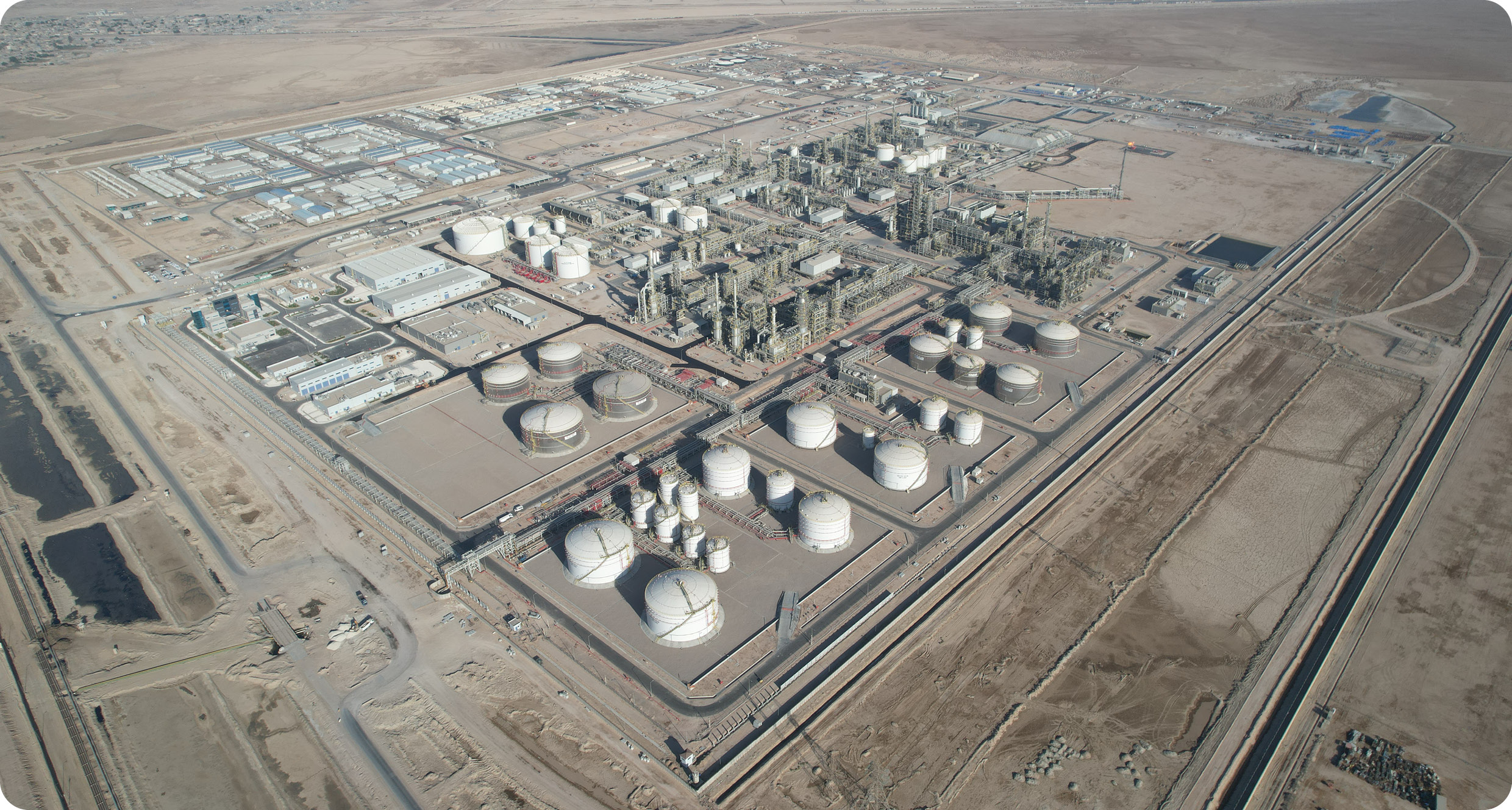 Basra Refinery Upgrading Facilities Under Construction by Hyundai E&C