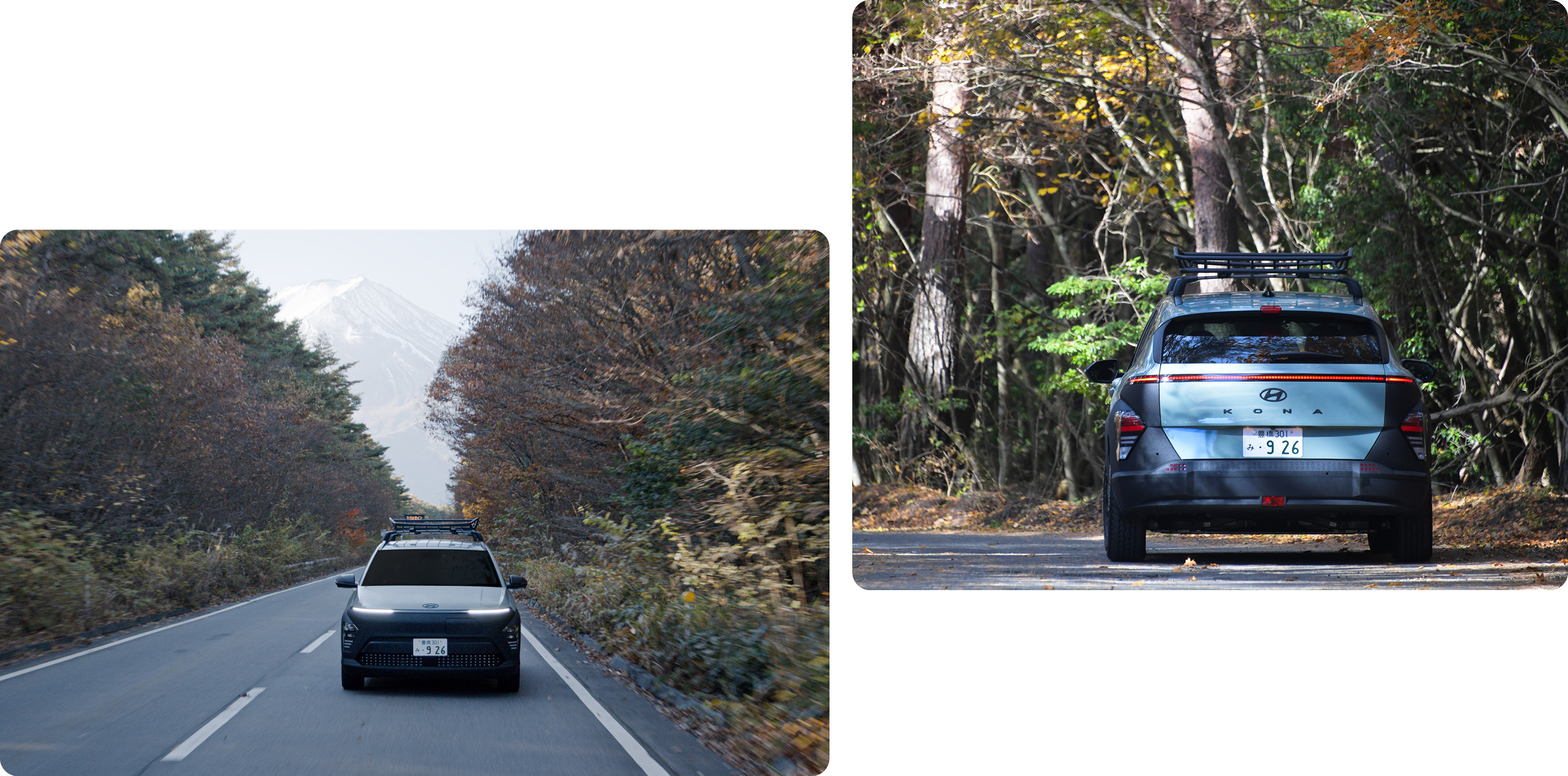 현대차 코나 일렉트릭의 주행 모습