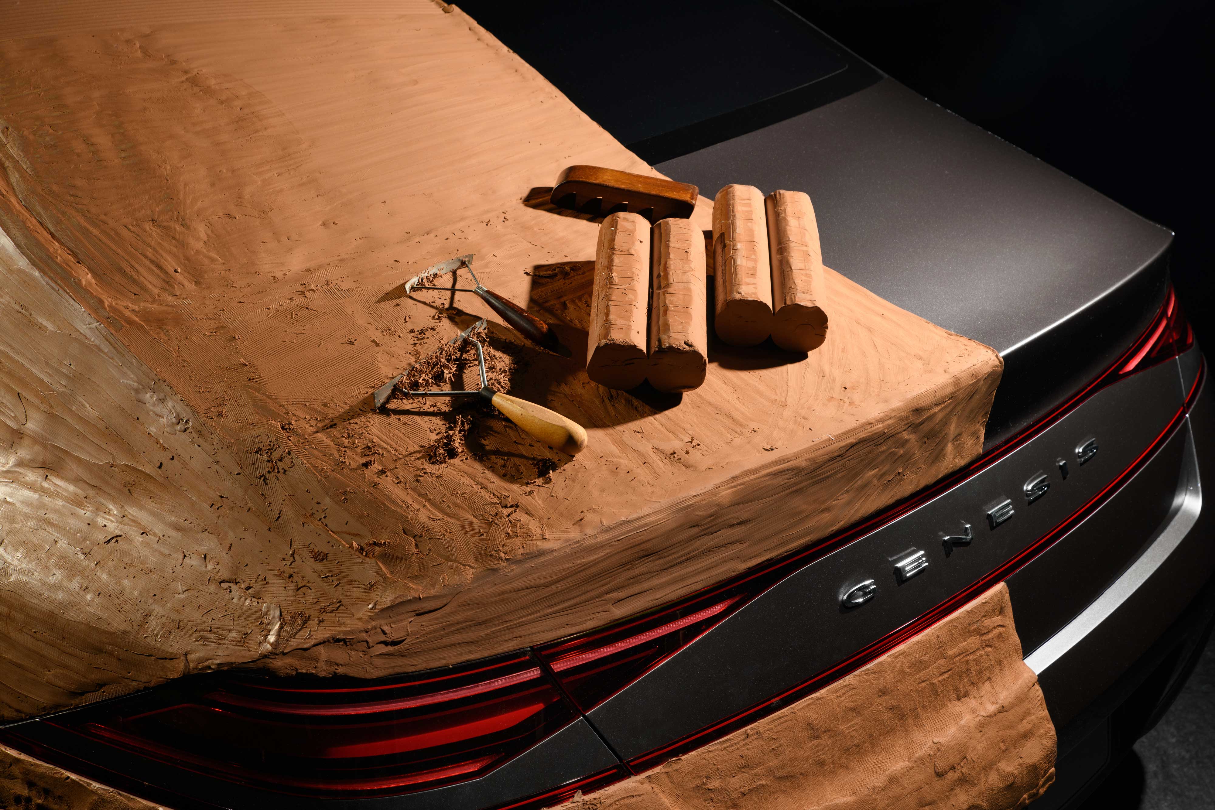 제네시스 G90  트렁크