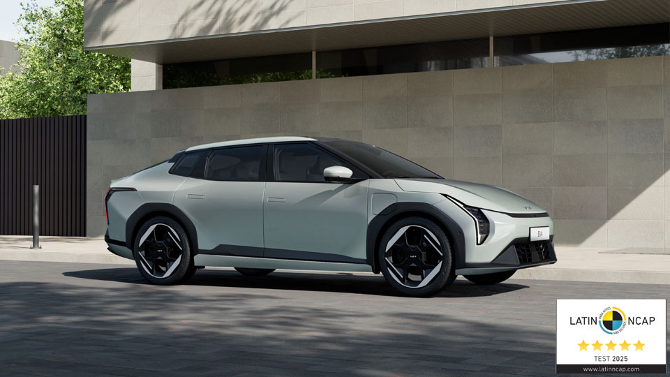 Kia EV4 achieves top safety rating in Latin NCAP-main