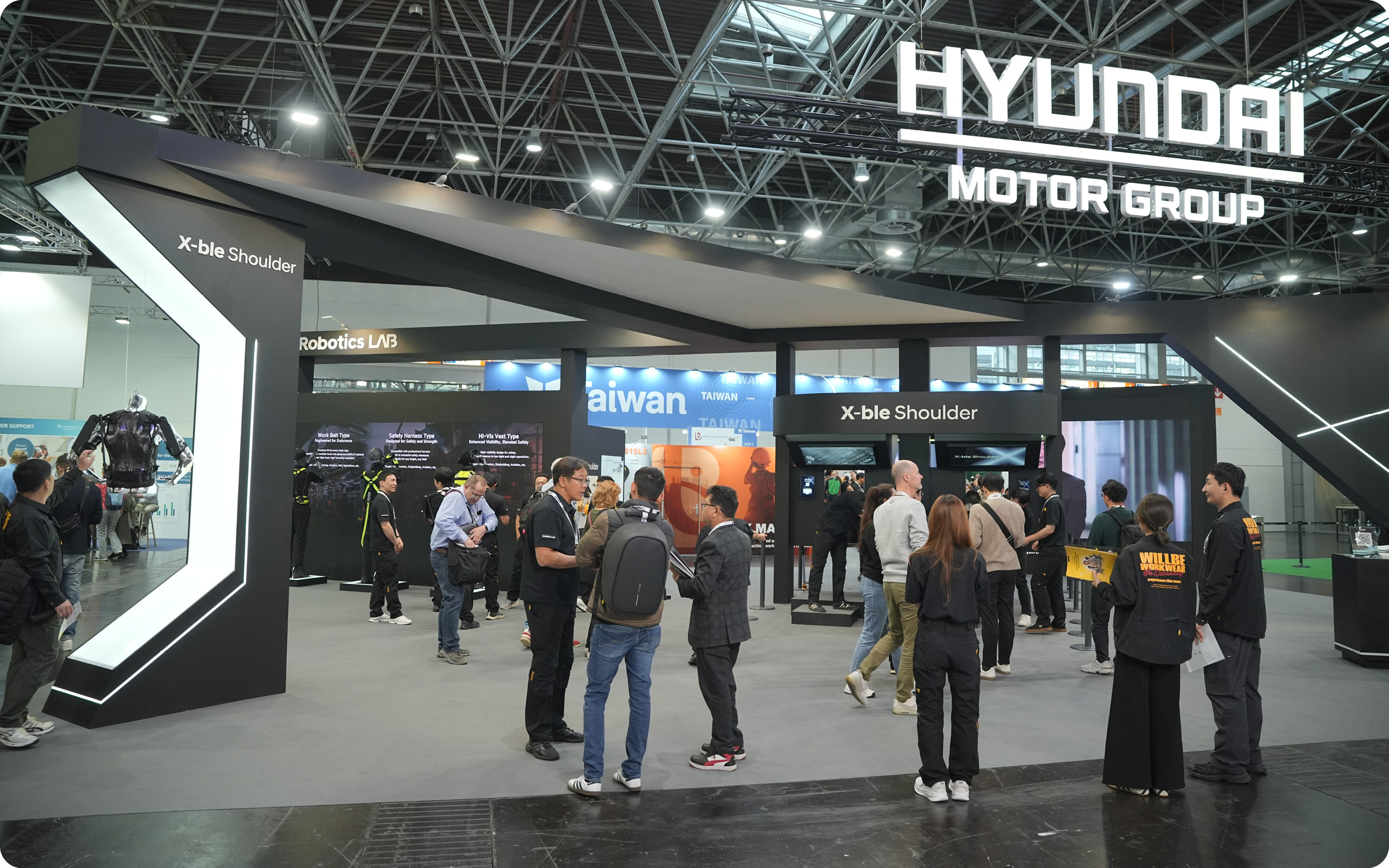 Robotics Lab Xble Shoulder at German Occupational Safety and Health Exhibition