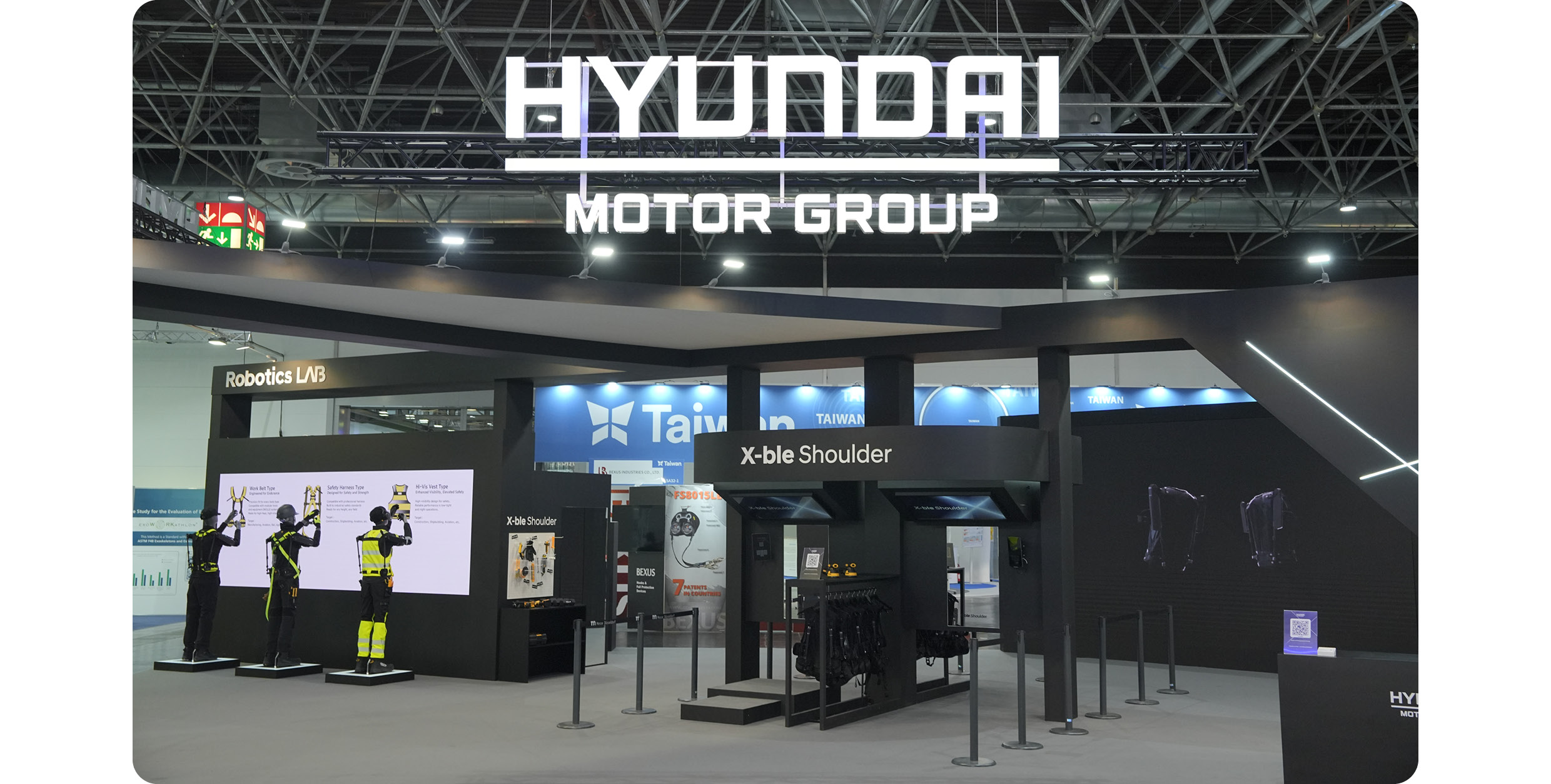 Robotics Lab Xble Shoulder at German Occupational Safety and Health Exhibition