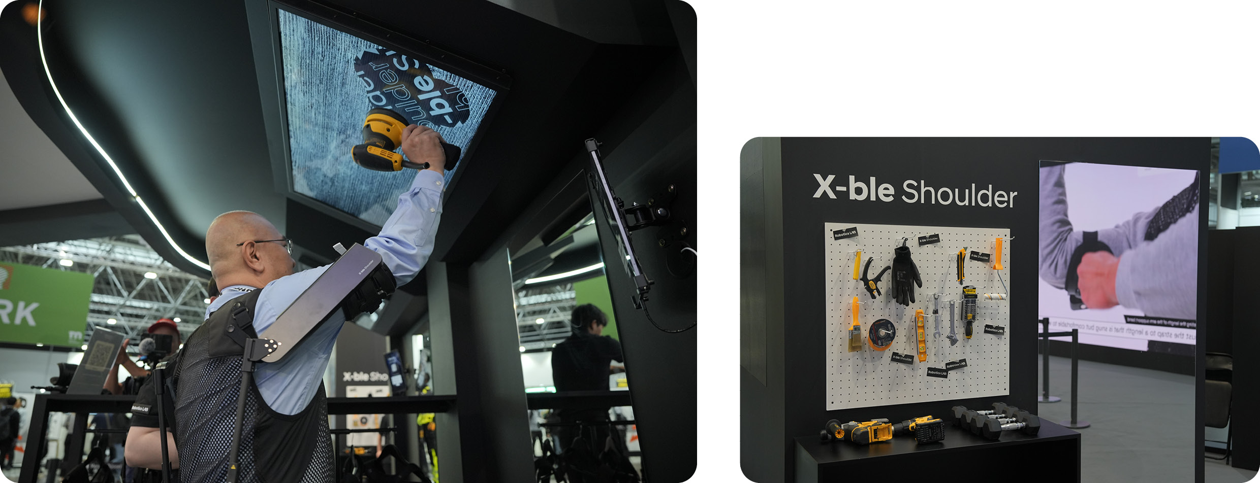 Robotics Lab Xble Shoulder at German Occupational Safety and Health Exhibition