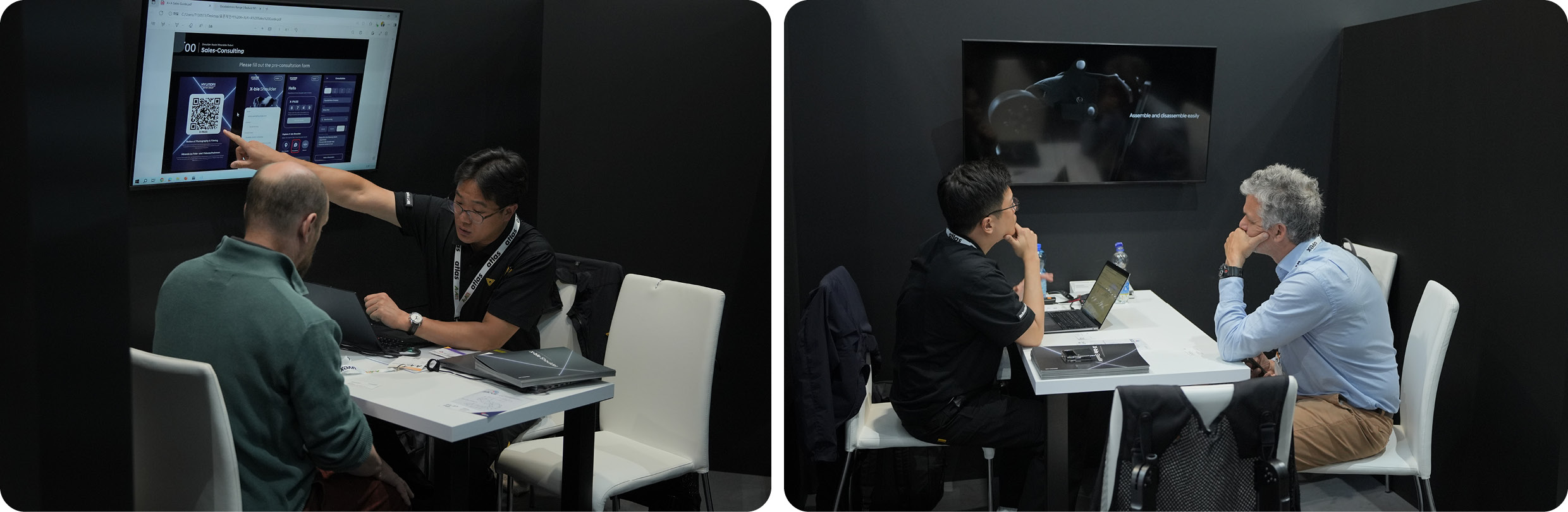 Visitors were also able to receive detailed consultations and purchase guidance on-site