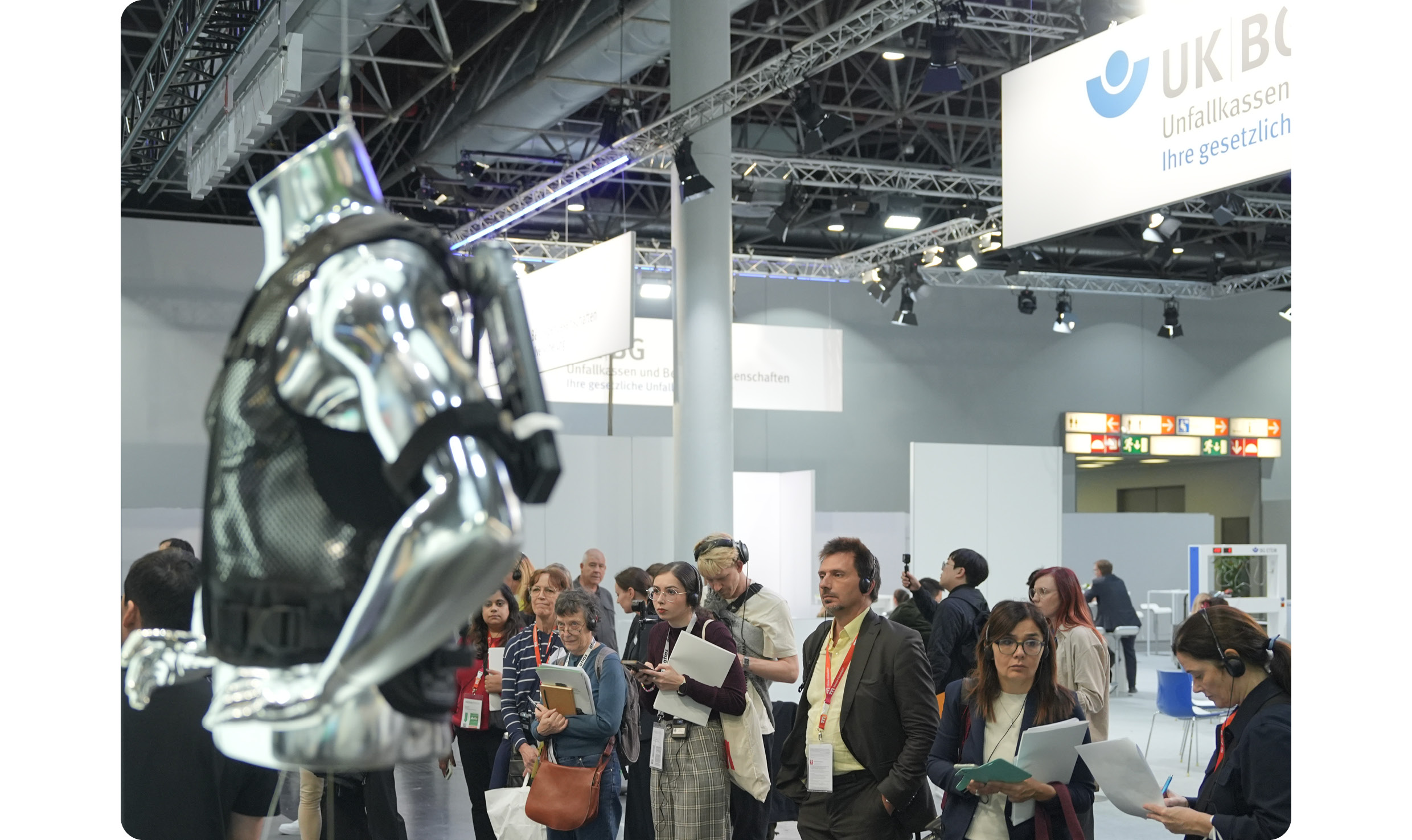 Robotics Lab Xble Shoulder at German Occupational Safety and Health Exhibition