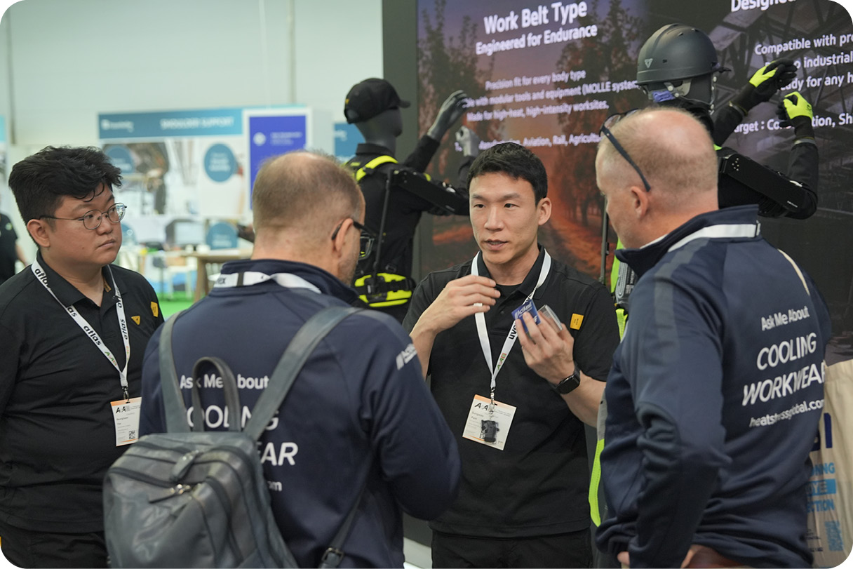 Robotics Lab Xble Shoulder at German Occupational Safety and Health Exhibition