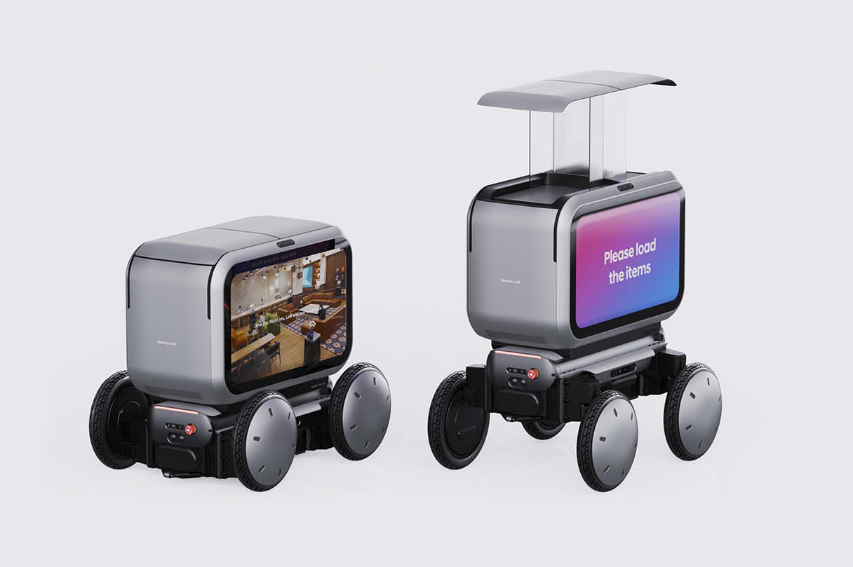 Concept photo showing an example of the operation of MobED Delivery