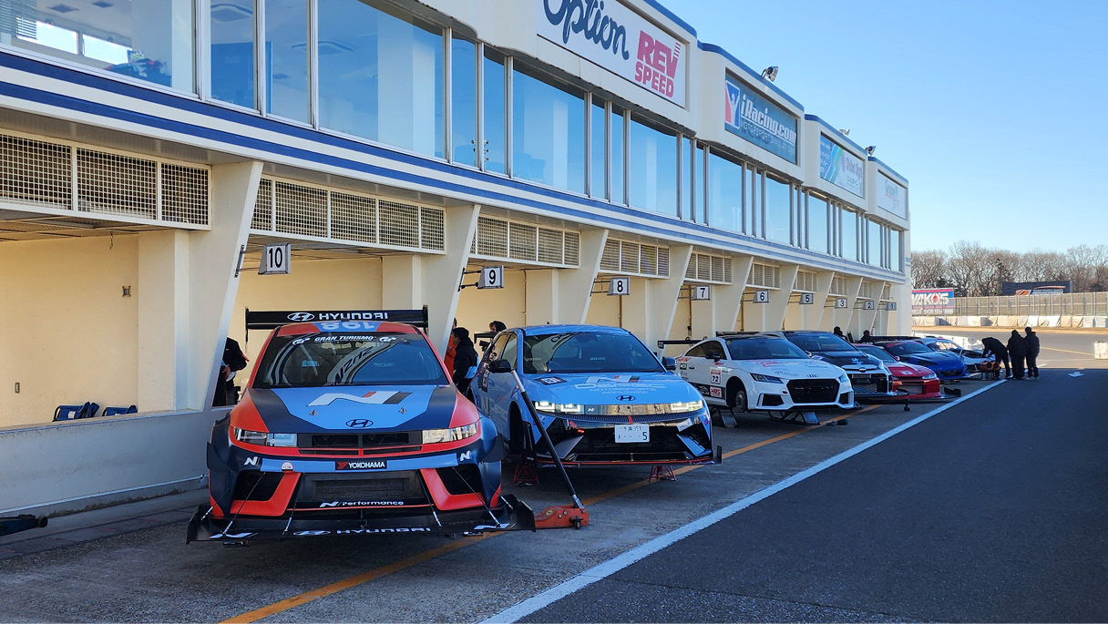 IONIQ 5 N on Tsukuba Circuit