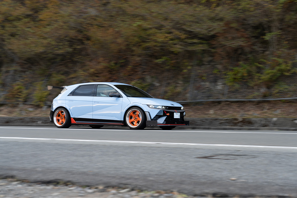 IONIQ 5 N Running on Japanese Road