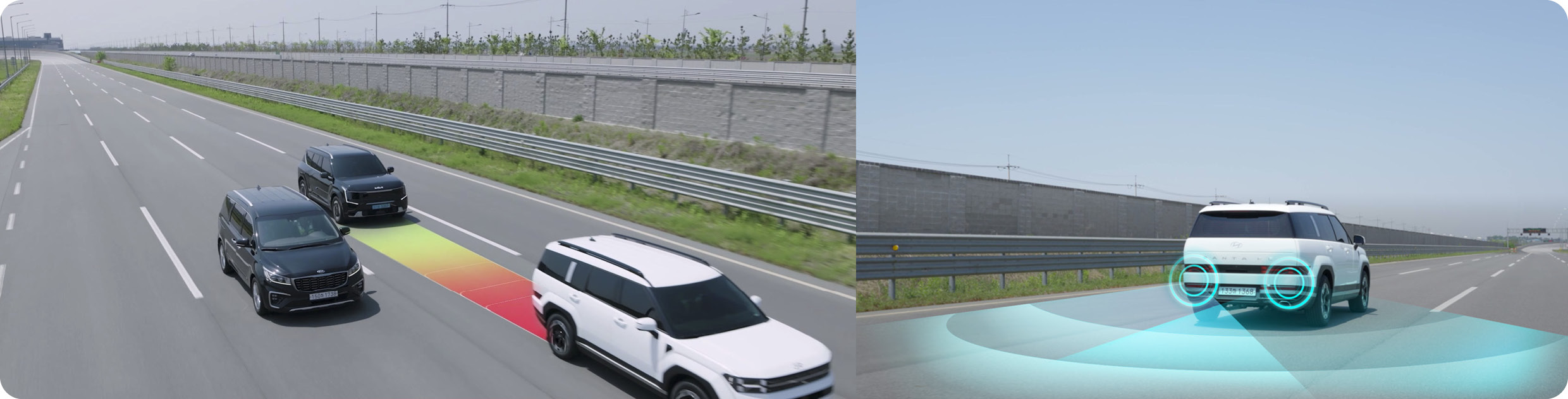 Hyundai Mobis' Active Rear Safety Control Technology