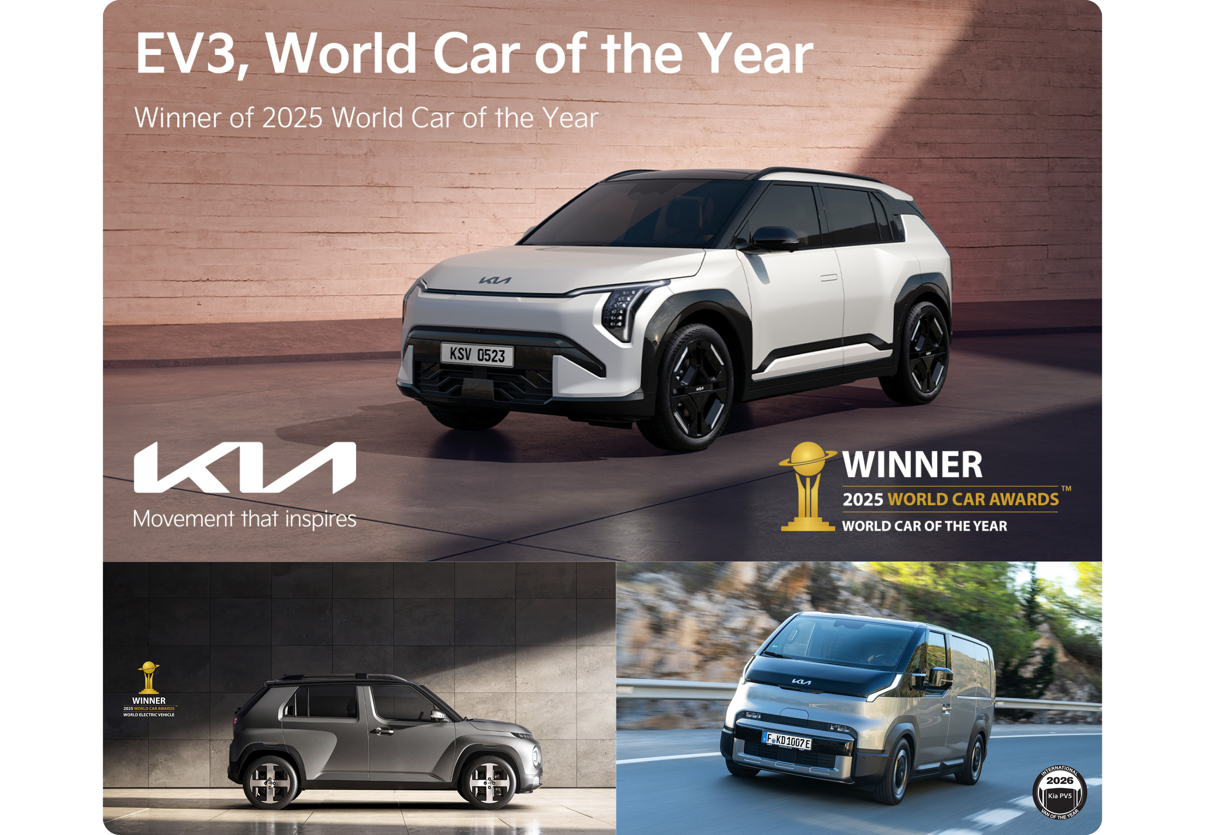 Hyundai Motor Group Electric Cars Win Global Automotive Awards