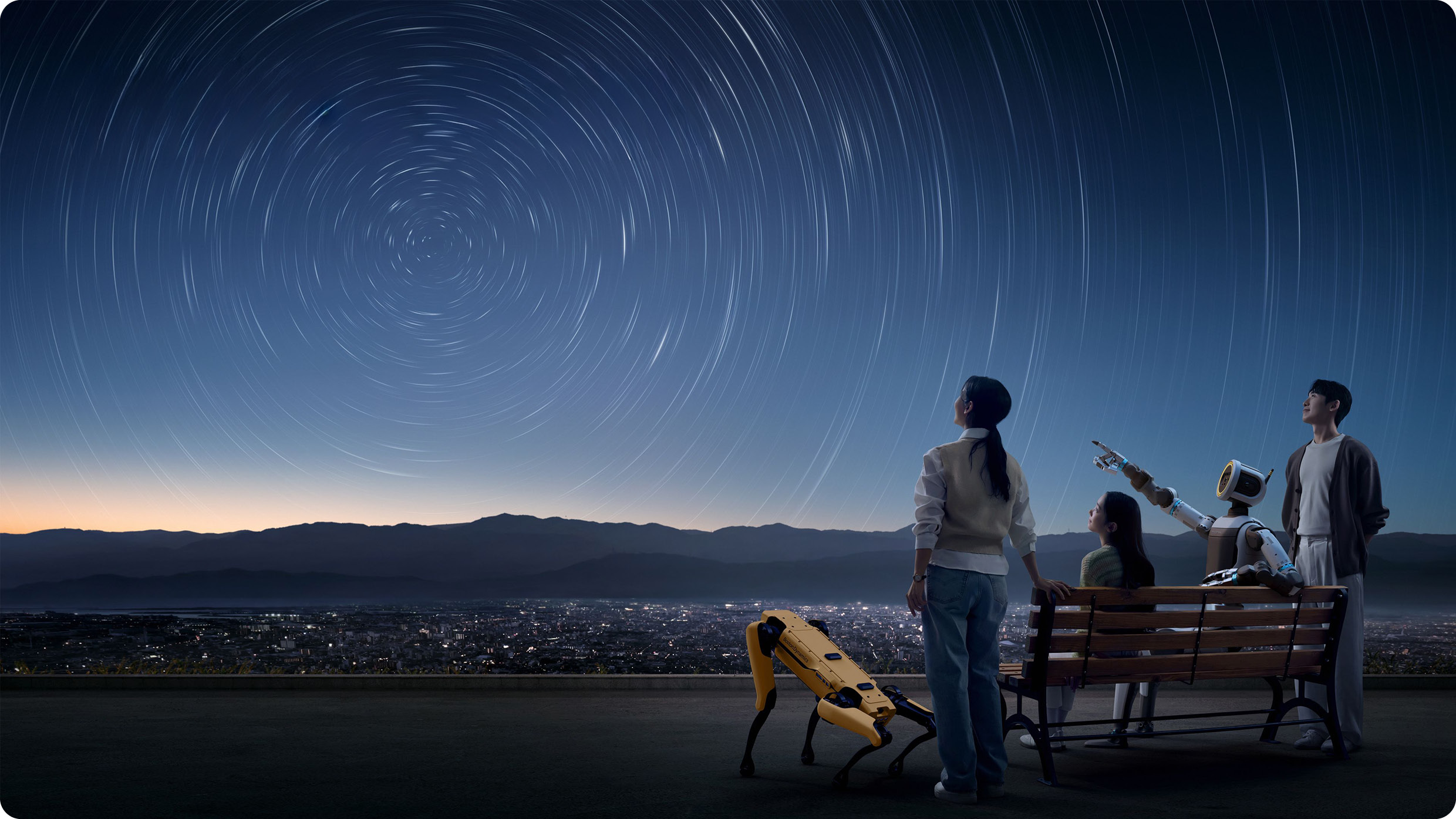 현대차그룹이 제시하는 미래를 상징하는 모습