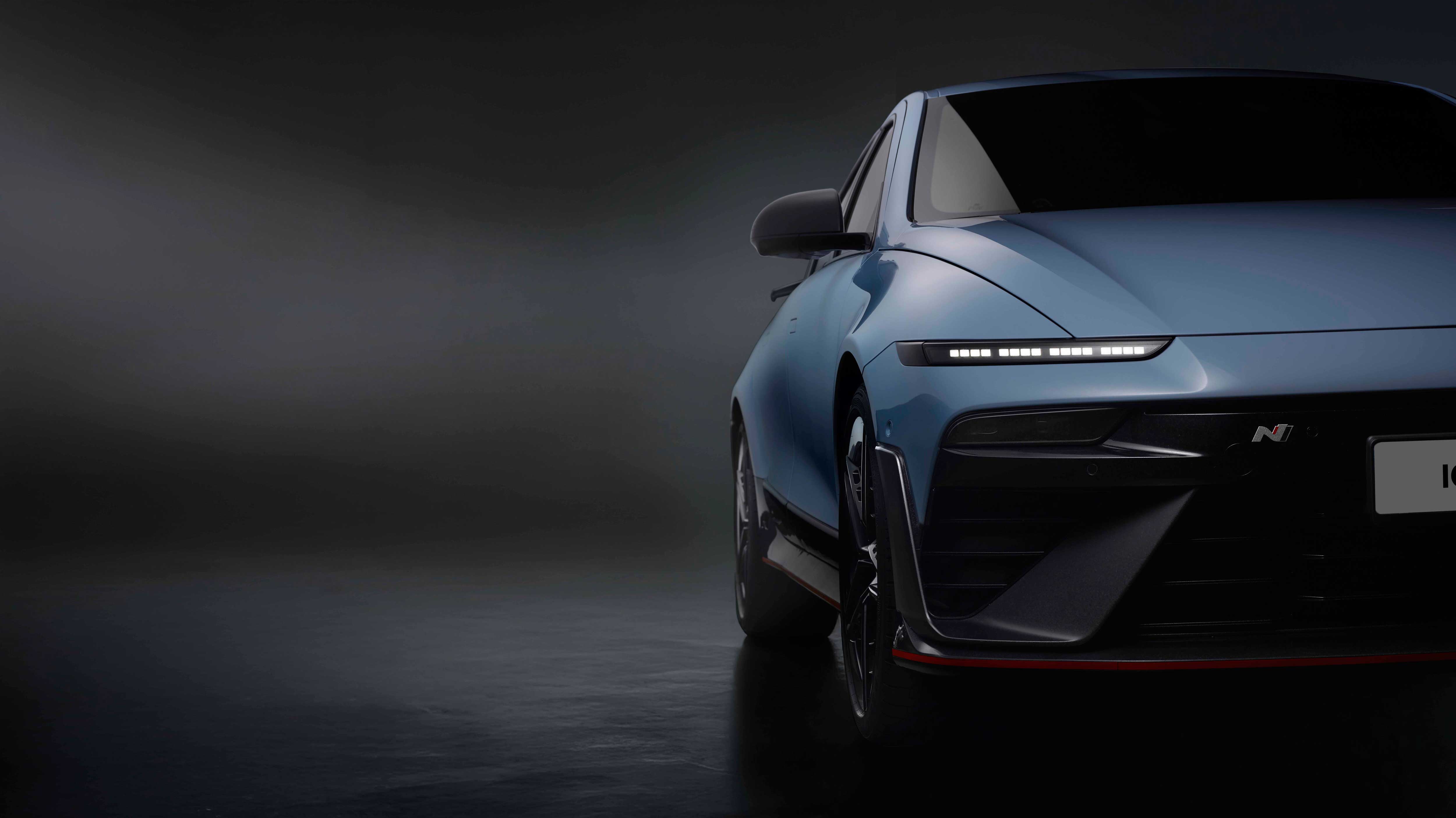 아이오닉 6 N 전면 디테일컷