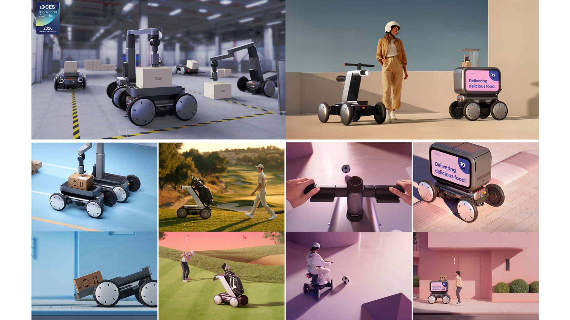 CES2026에서 최고혁신상을 수상한 현대차 ‘모베드(MobED)’-2