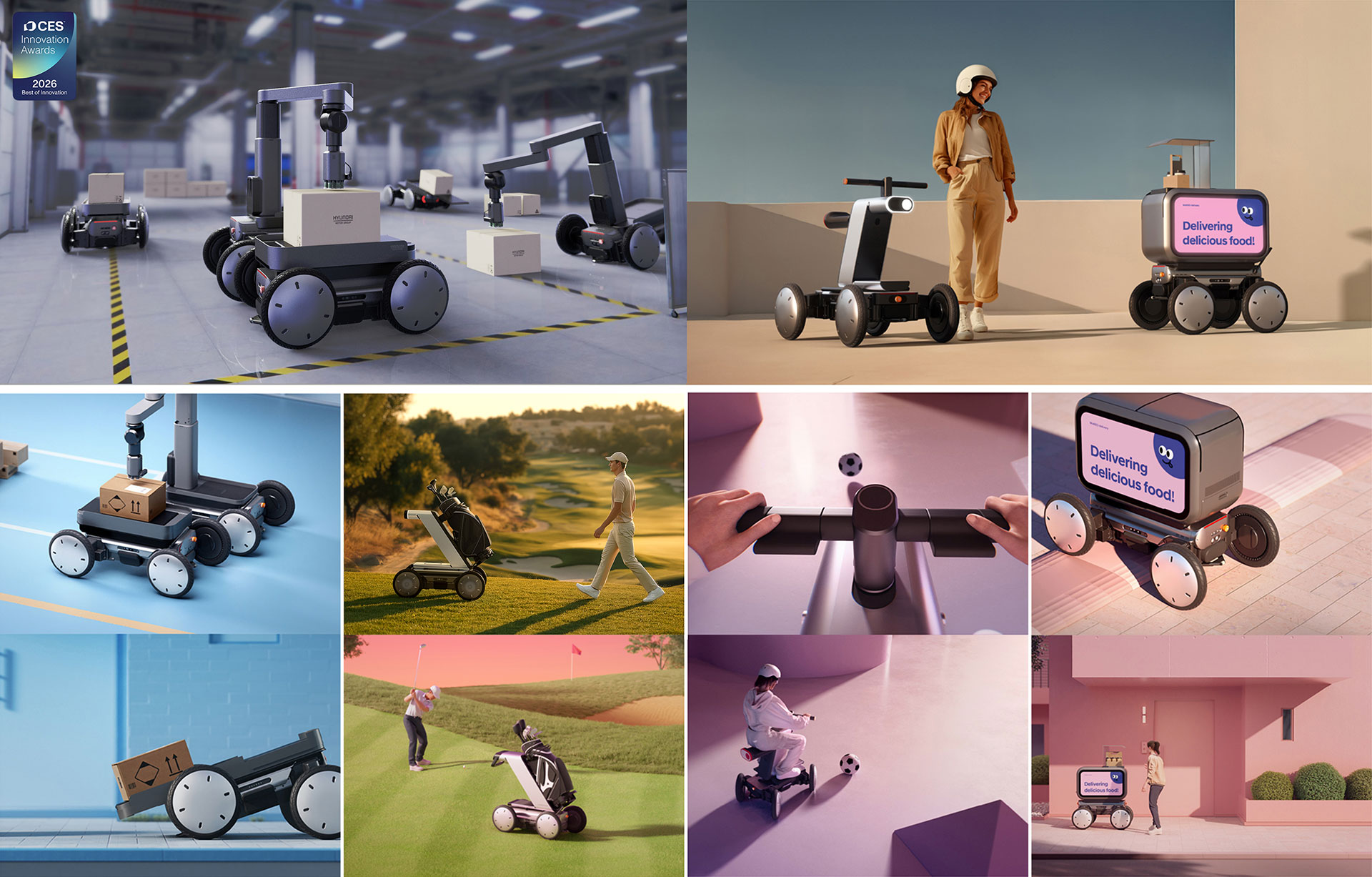 Hyundai Motor Honored with CES 2026 Best of Innovation Award in Robotics for MobED Droid (1)