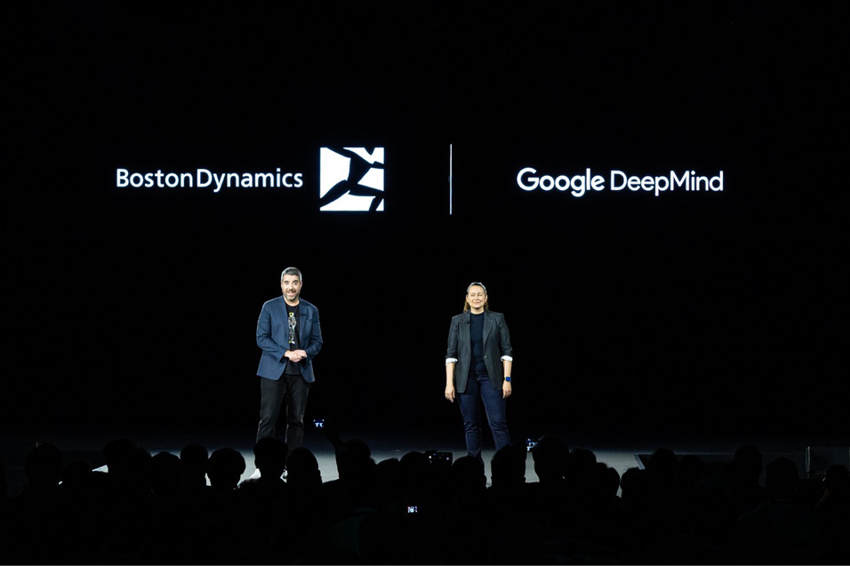 BostonDynamics and Google Deepmind