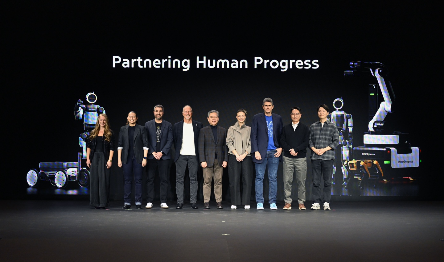 Hyundai Motor Group executives attending CES 2026