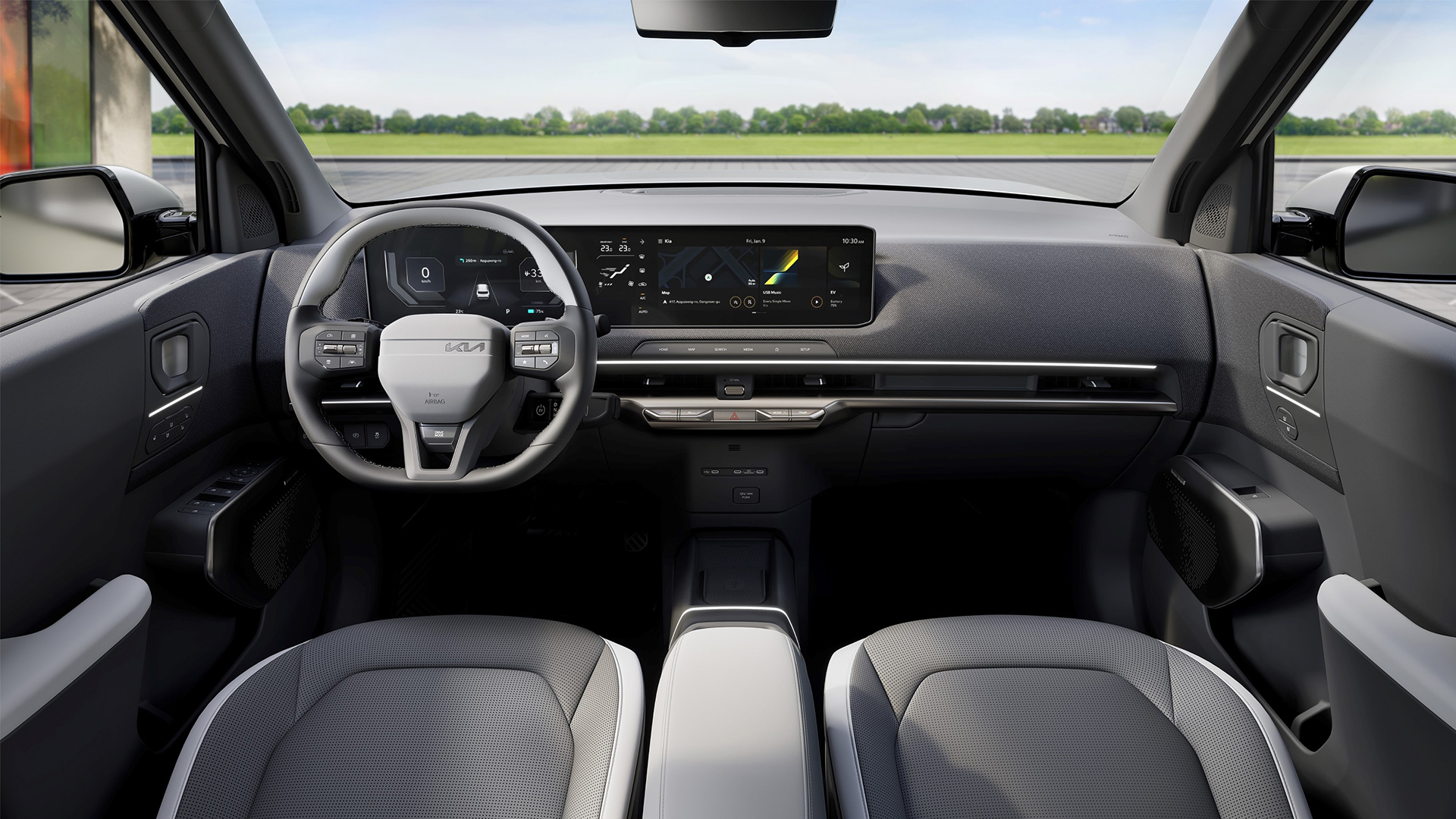 EV2 GT 라인 내장