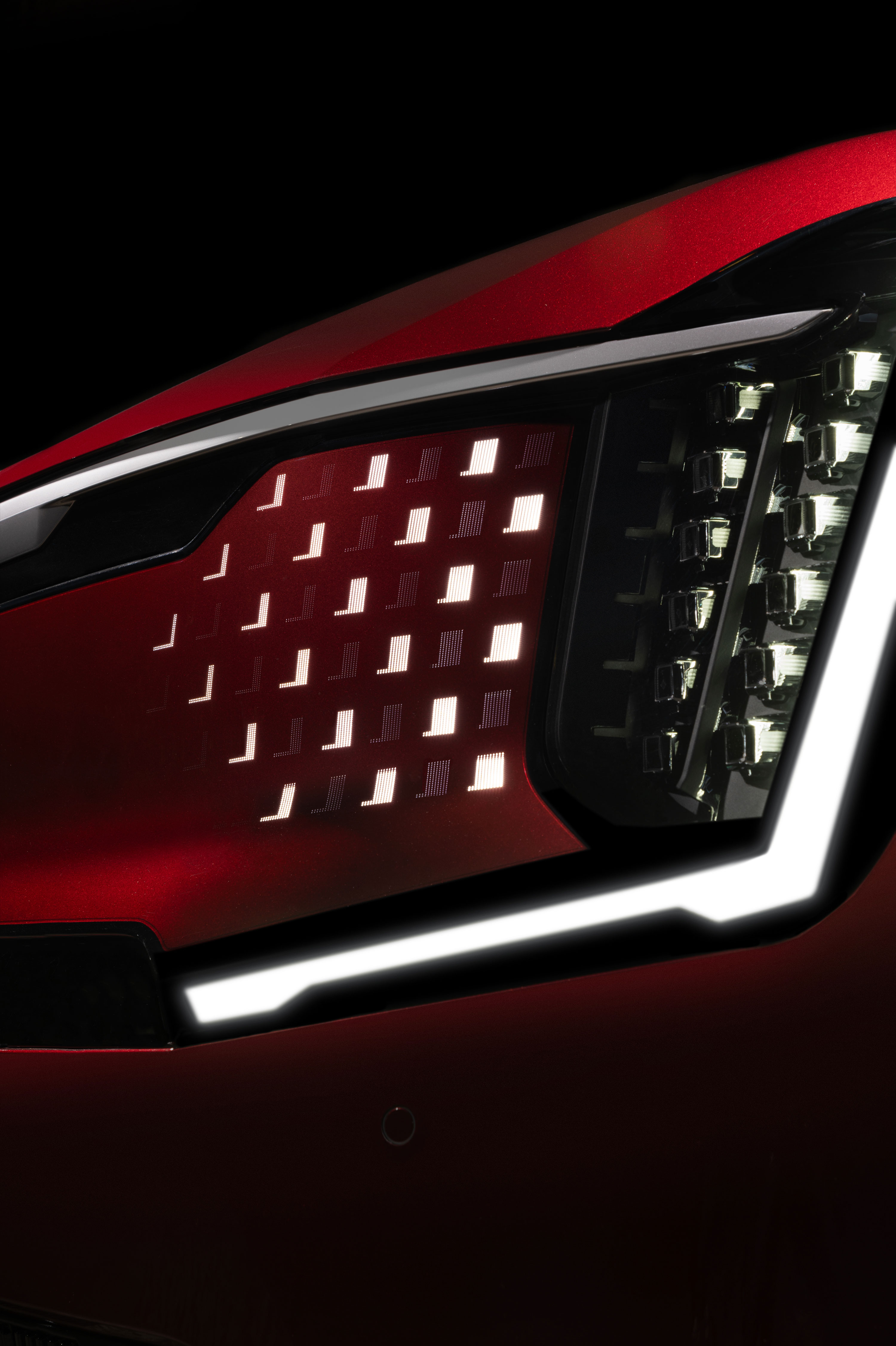 Night moves with The Kia EV9. Where cutting-edge design takes center stage, even in the shadows. (3)