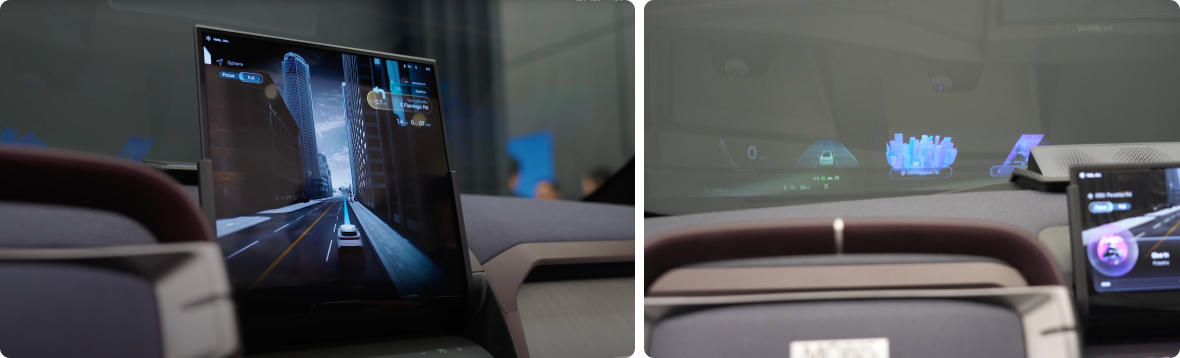 holographic windshield display