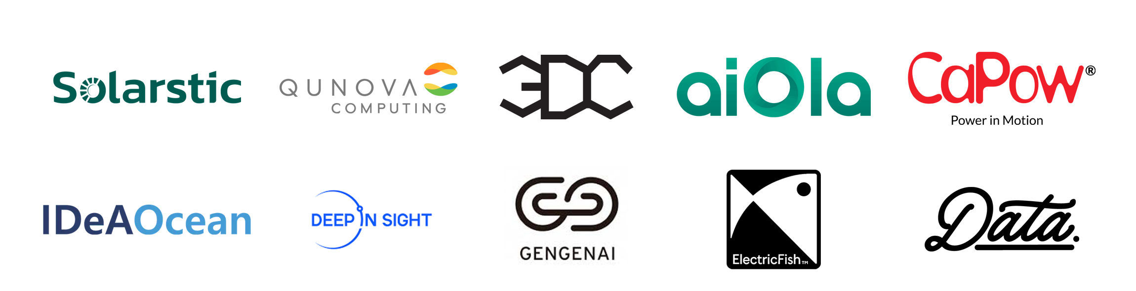 A total of 10 startups