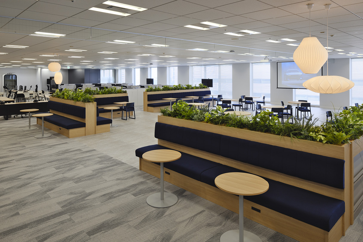 현대자동차그룹 일본기술연구소 내부의 모습