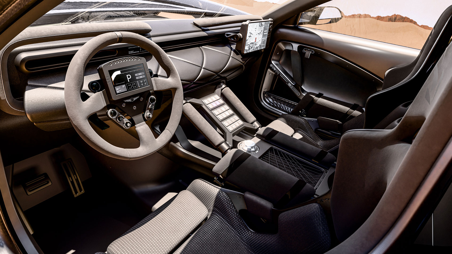 엑스 스콜피오 콘셉트 내장 디자인-1