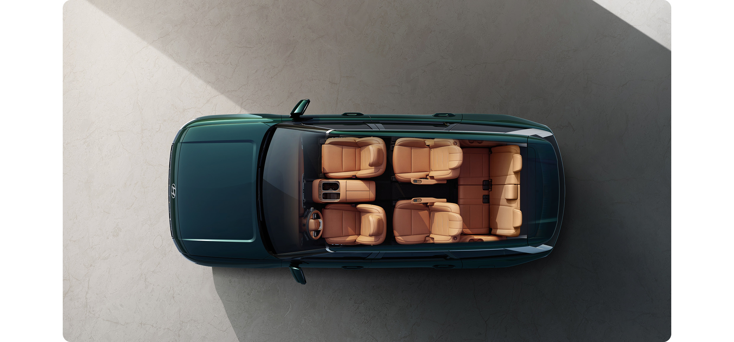 팰리세이드의 시트 구성