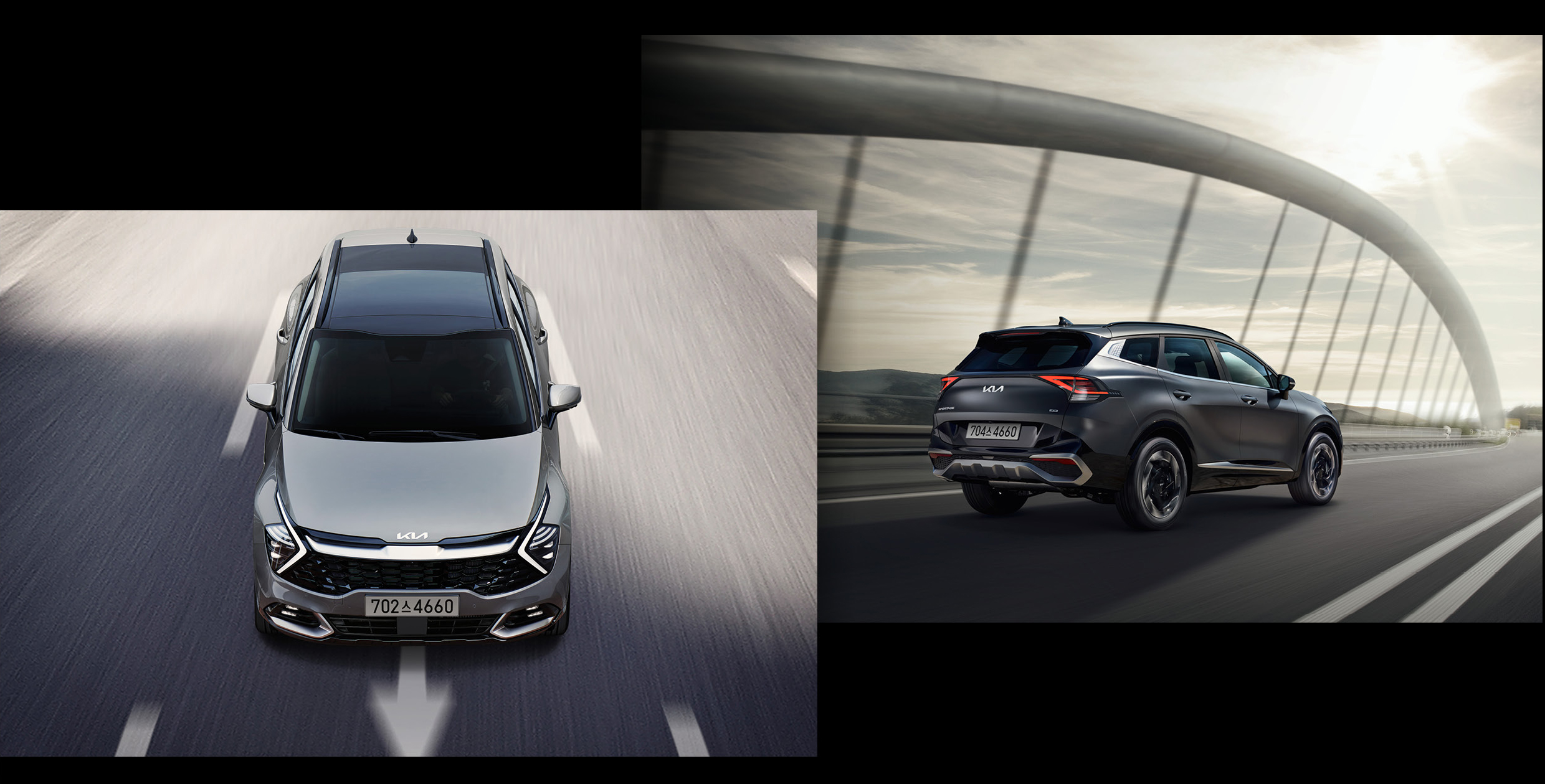 스포티지 하이브리드의 e-모션 드라이브