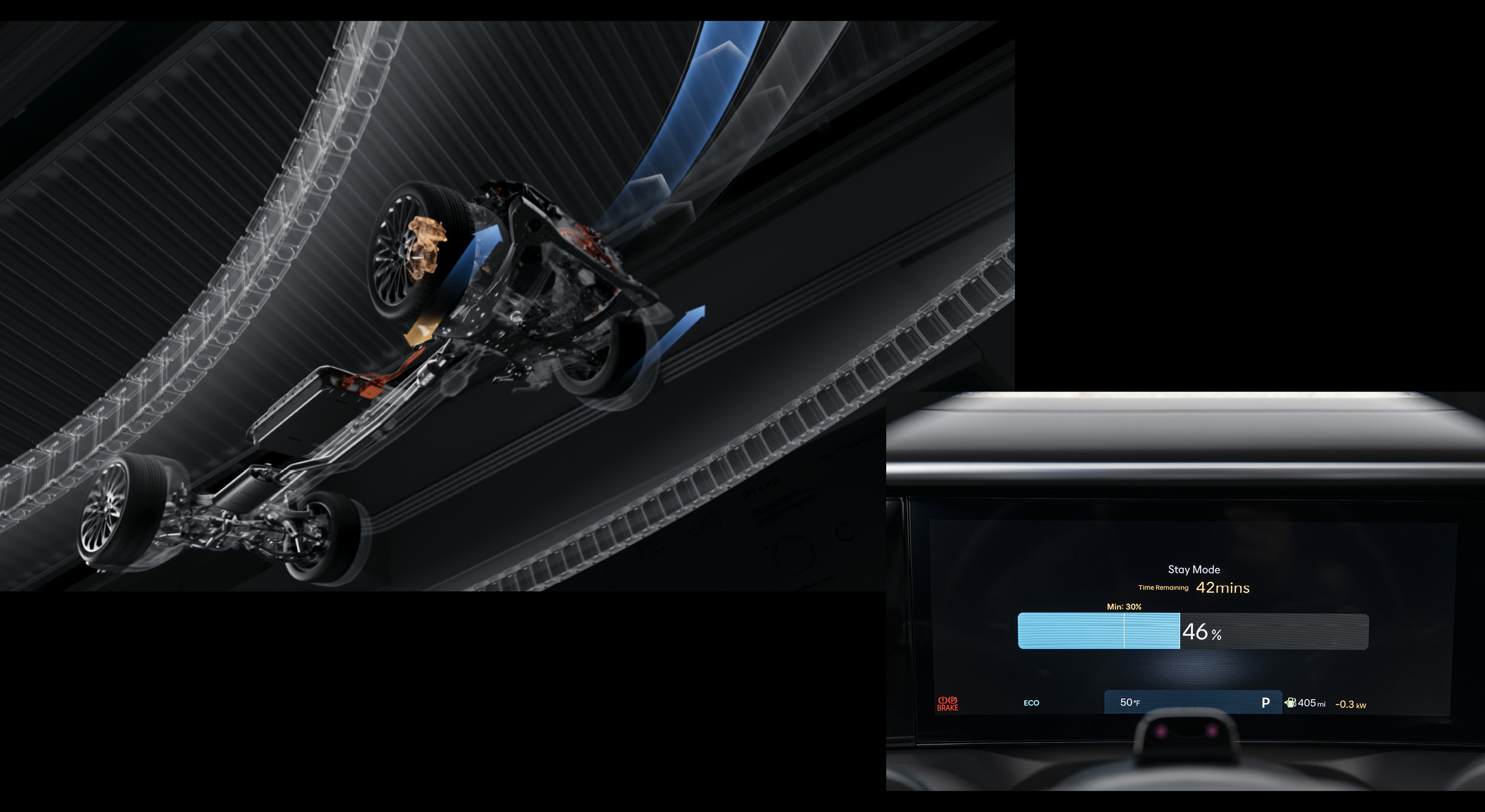 차세대 하이브리드의 특징을 설명하는 사진