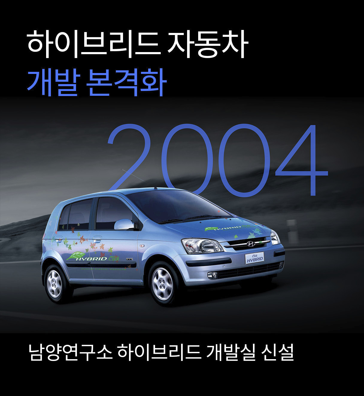 하이브리드 개발 과정을 보여주는 인포그래픽