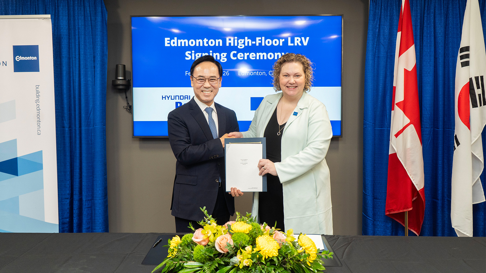 현대로템, 캐나다 에드먼턴 경전철 수주