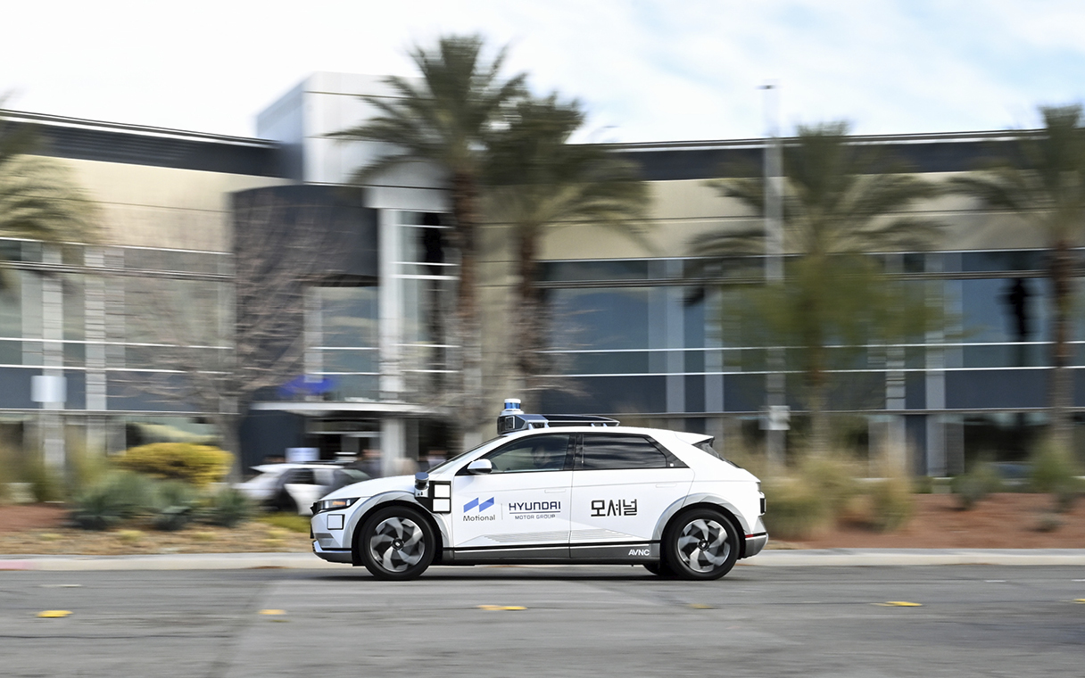 모셔널 자율주행 로보택시의 모습