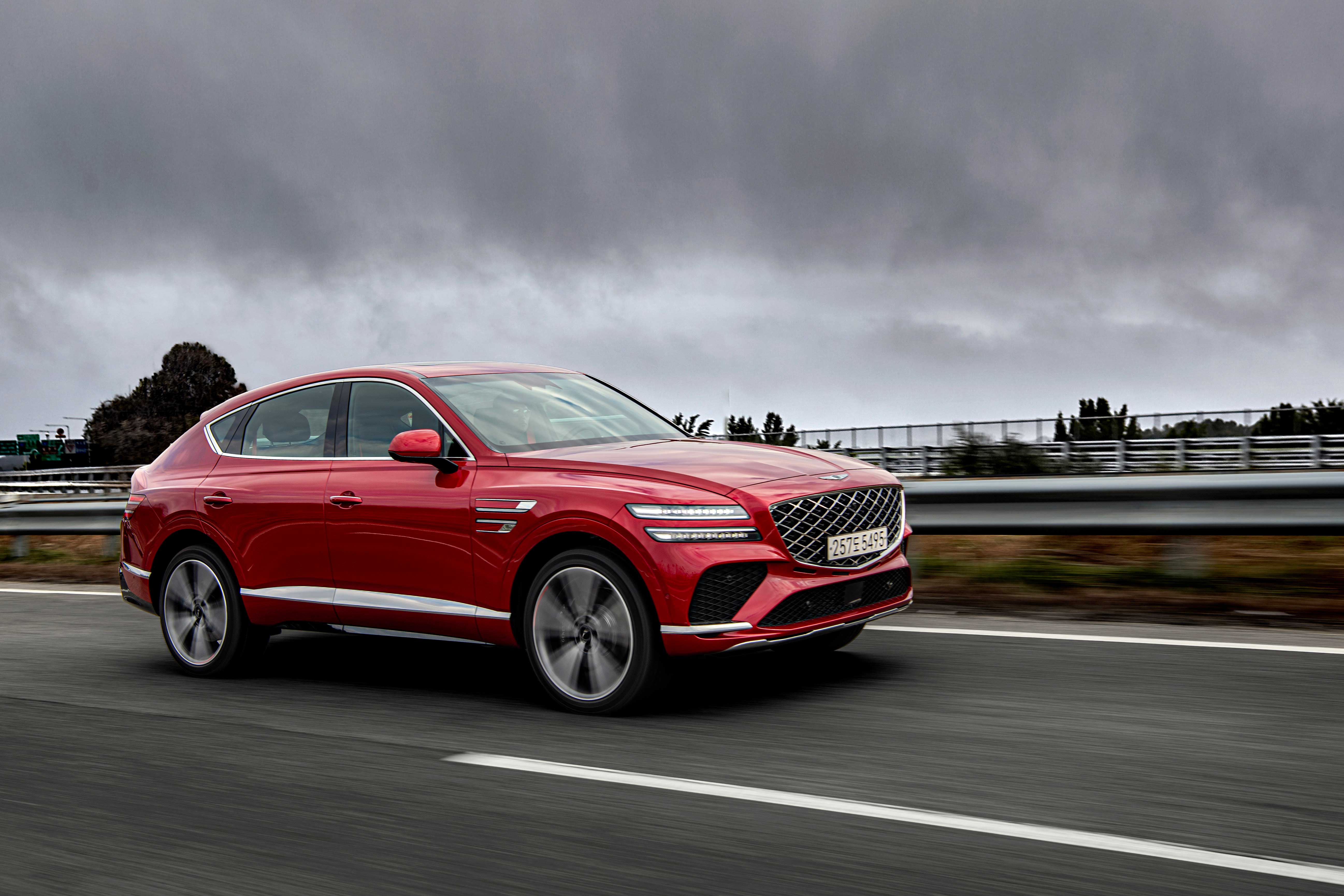 제네시스 GV80쿠페 우방 측면 쿼터뷰